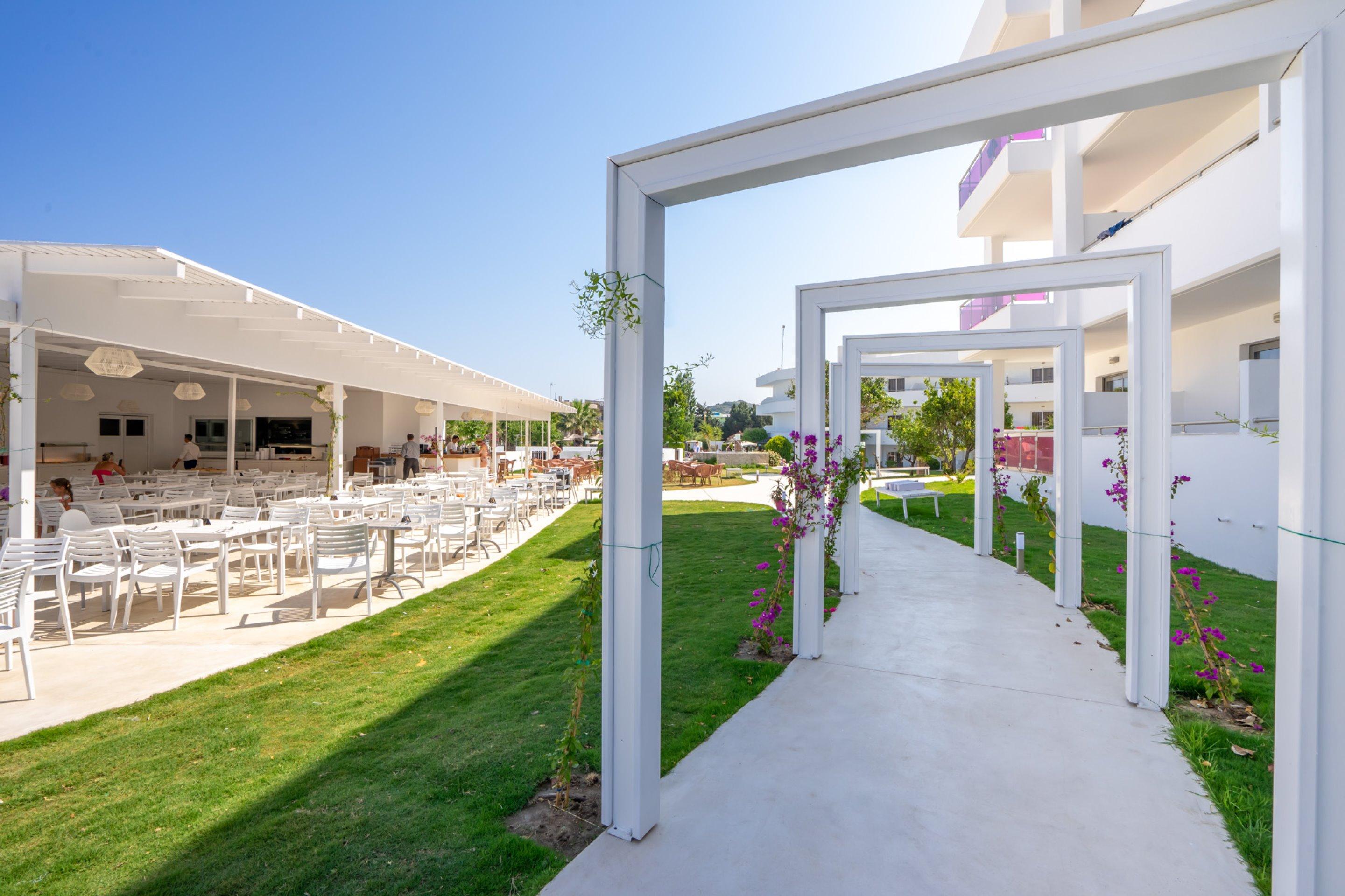 Stamos Hotel Faliraki Exterior foto